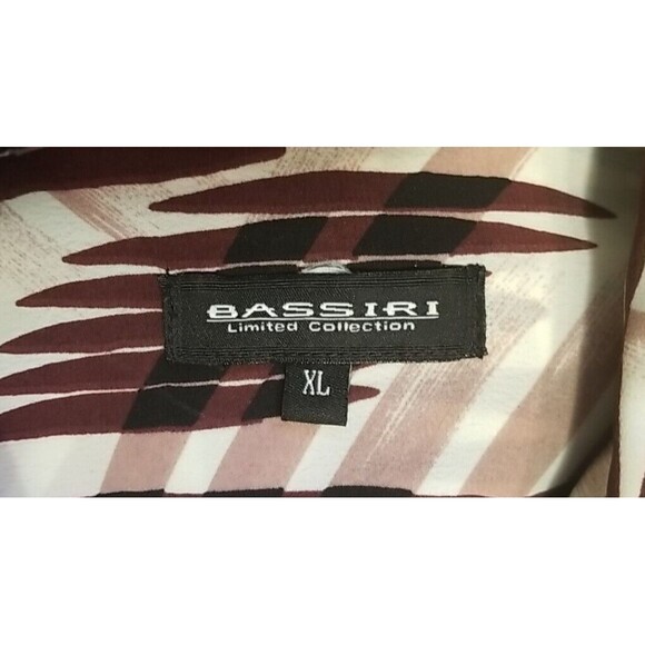 Vintage Bassiri Limited Collection Men's Short Sleeve Button Down Shirt XL T53 - Picture 4 of 5